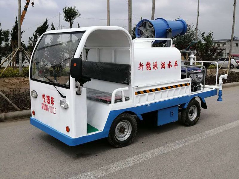 新能源霧炮四輪灑水車