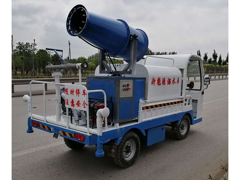 新能源霧炮四輪灑水車