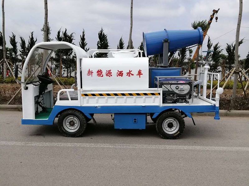 新能源霧炮四輪灑水車