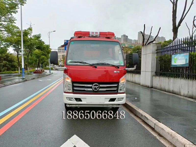 燃油雙排消防巡邏車(chē)