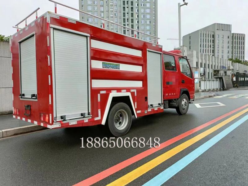 燃油雙排消防巡邏車