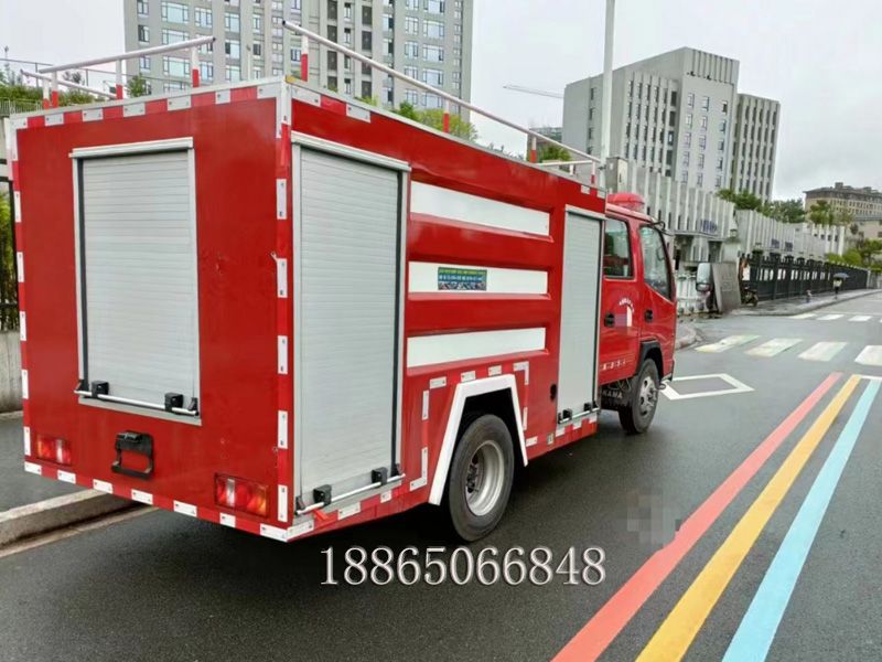燃油雙排消防巡邏車